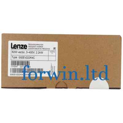 E82EV222_4C E82EV222K4C 1PCS NEW LENZE Inverter 8200 Vector 2.2kW