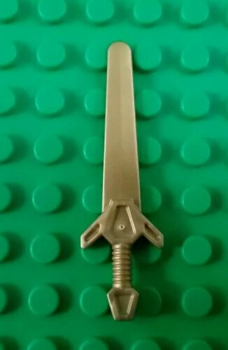 *NEW* Lego Gold Sword Minifigure Castle Knights Battles Figs x 1 piece - Picture 1 of 2