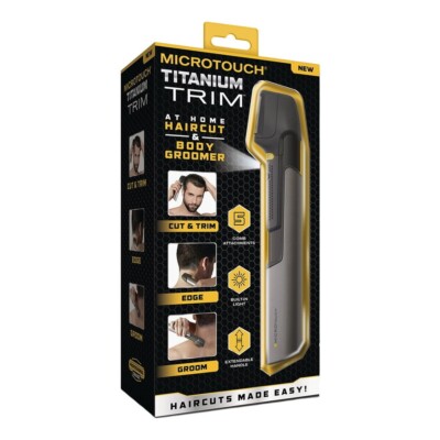 NEW! Micro Touch Titanium Trim Hair Cutting Body Shaver and Groomer