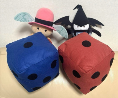 Yu-Gi-Oh ! SET 2 Angel Devil Dice BIG Plush 28cm Doll toy SK Japan