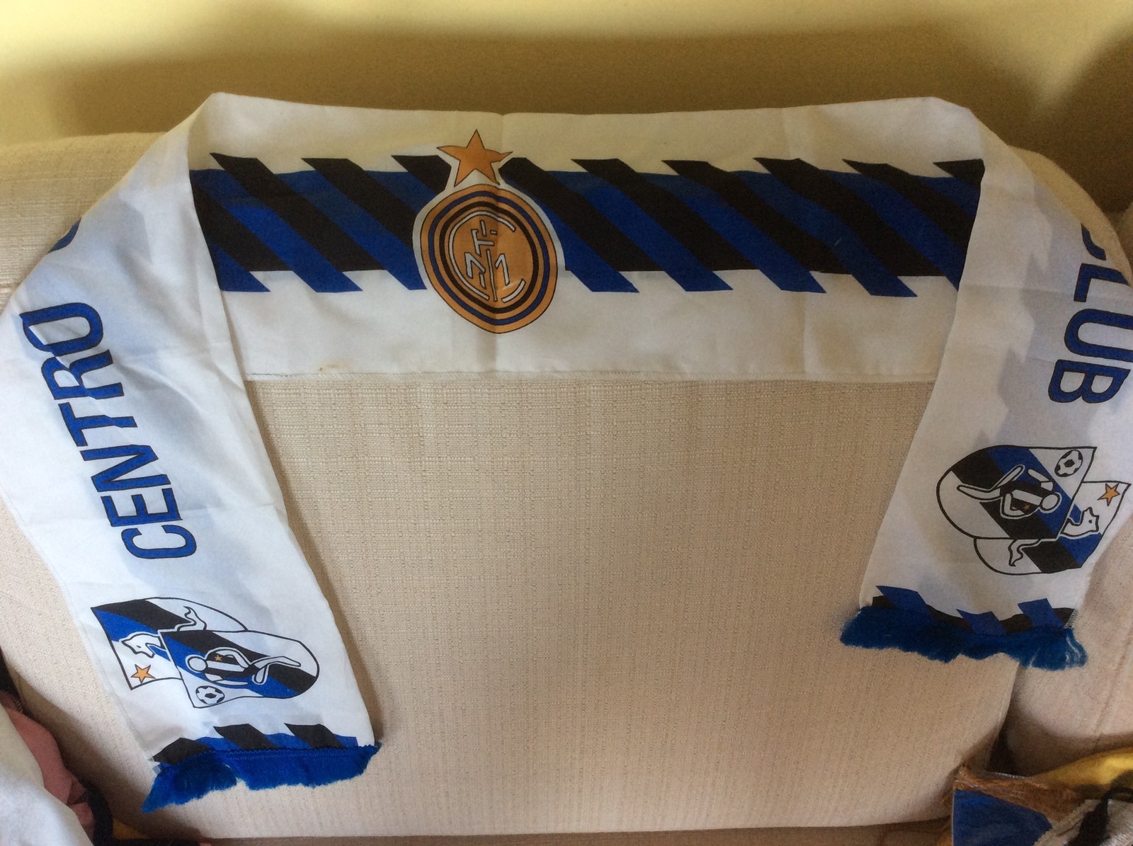 SCIARPA CALCIO MATCH Champions League Atletico Di Madrid-Manchester - Foto 9