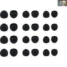 Soft Silicone Eartips for In-Ear Headphones 12 Pairs, Fits 3.8mm-4.8mm Holes