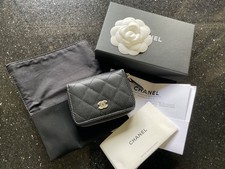 NEU.Chanel Kartenetui Geldbeutel Geldbörse P...