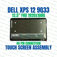 12.5" Touch Digitizer Panel LCD Screen Dell XPS 12 9Q33 Assembly