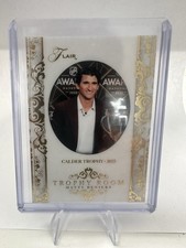 Matty Beniers Trophy Room Calder Flair 2025-26 Upper Deck #TR-3 Seattle Kraken