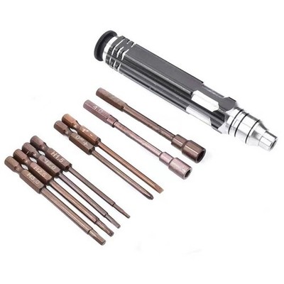 Metal Screwdriver Hobby Hardware Philip Flat Kit For RC Car Drone Plane Hex F
