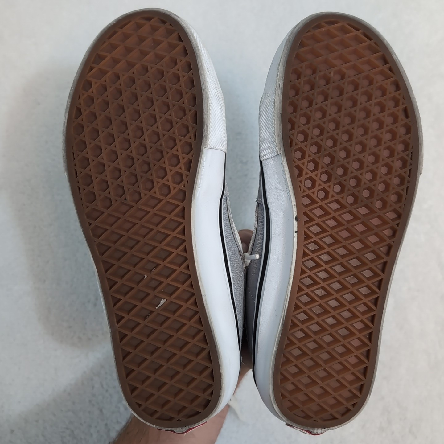 Vans SK8 Hi 751505 Light Gray White Casual Shoes Sneakers Mens 7 Womens 8.5 thumbnail 8