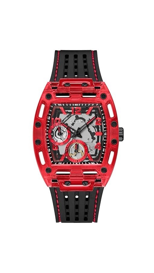 Reloj Guess Rojo Hombre