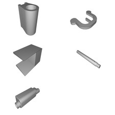 Adattatore Caricatore per NERF Rampage Cerbottana PVC Supporto Dardi Kit