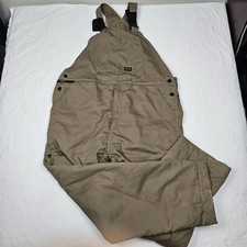 Ariat Overalls Mens Extra Large Work Insulated Bib Brown Utility Cold Weather