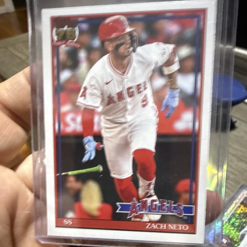 Topps 2026 series 2  Base Set Baseball Zach Neto Los Angeles Angels #91B2-39 
