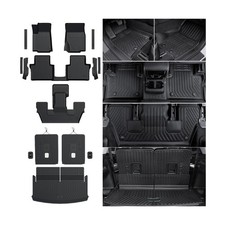Floor Mats for 2021-2025 Jeep Grand Cherokee L 6-Seater w/o 2nd Row Center A...