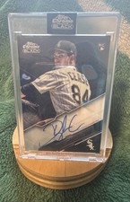 2020 Topps Chrome Black - Chrome Black Autographs Dylan Cease #CBA-DYL (AU, RC)
