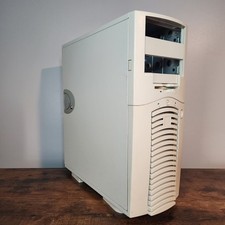 Antec SX830 ATX Mid Tower Steel PC Case Retro Sleeper Build Chassis Beige VTG