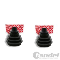2X Febi Achsmanschette Satz Radseitig Passend FüR Alfa 145 146 147 155 156 166 G