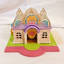1994 Polly Pocket Bridal Salon Lights Up Blue Bird Vintage No Figs