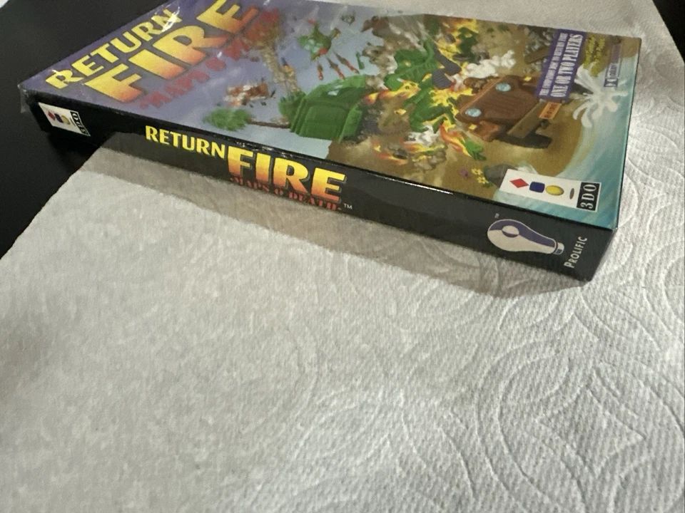 New Sealed Return Fire & Return Fire: Maps O' Death Panasonic 3DO, Please Read! - Image 4 of 4