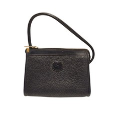 Dooney  Bourke Vintage All Weather Leather Crossbody Navy Pebbled Made in USA