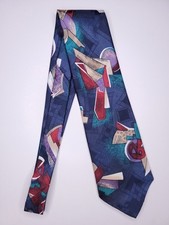 New Concepts Mens Formal Necktie 55"Lx4"W Multicolor Neck Tie