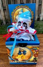 Enesco Willie the Clown Musical Jack-in-the-box Song - "Send in the Clowns"