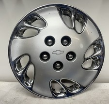 1999 Chevy Malibu 15 Hubcap Chrome Gray Wheel Cover Oem Used 9593559 9593869