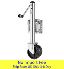 2000lb Trailer Jack With Wheel Swivel Boat Rv Utility Trailer Jack 12 Lift