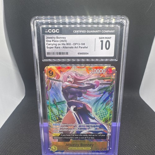 Jewelry Bonney (Alternate Art) graded CGC 10 for sale on eBay