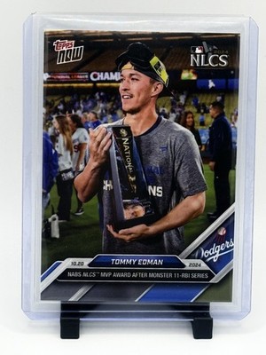 TOMMY EDMAN NLCS MVP 2024 Topps Now #862 Los Angeles Dodgers PR: 2564