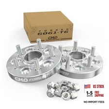 25mm Wheel Adapters 5x112 Hubcentric - Center Bore 66.6mm Hub to 25mm 2pc