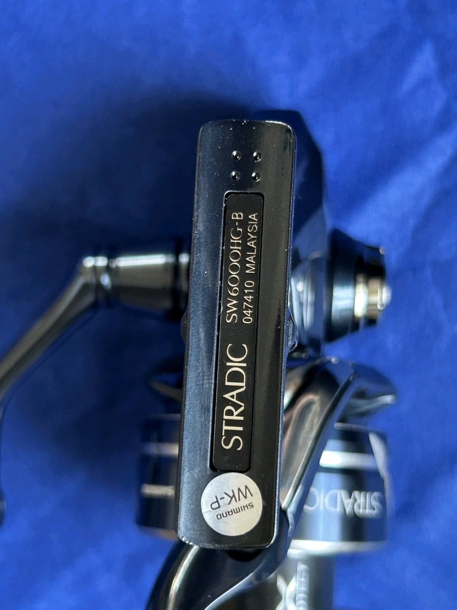 Stradic SW 6000HG Shimano 24 unused New Salt Spinning Reel Ship