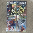 Amazing Spider Man Lot of 4 Comics 1st Silver Sable , Puma , McFarlane Grey Hulk