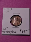 1923-P LINCOLN CENTS. MS+++++/BU/RD. COLLECTORS CHOICE