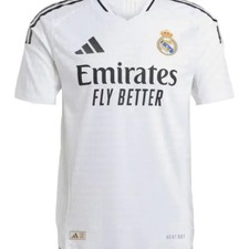 Real Madrid 2425 Full Patch Home Kit - M Size, Unworn, 10 Mbappe Champs Patch