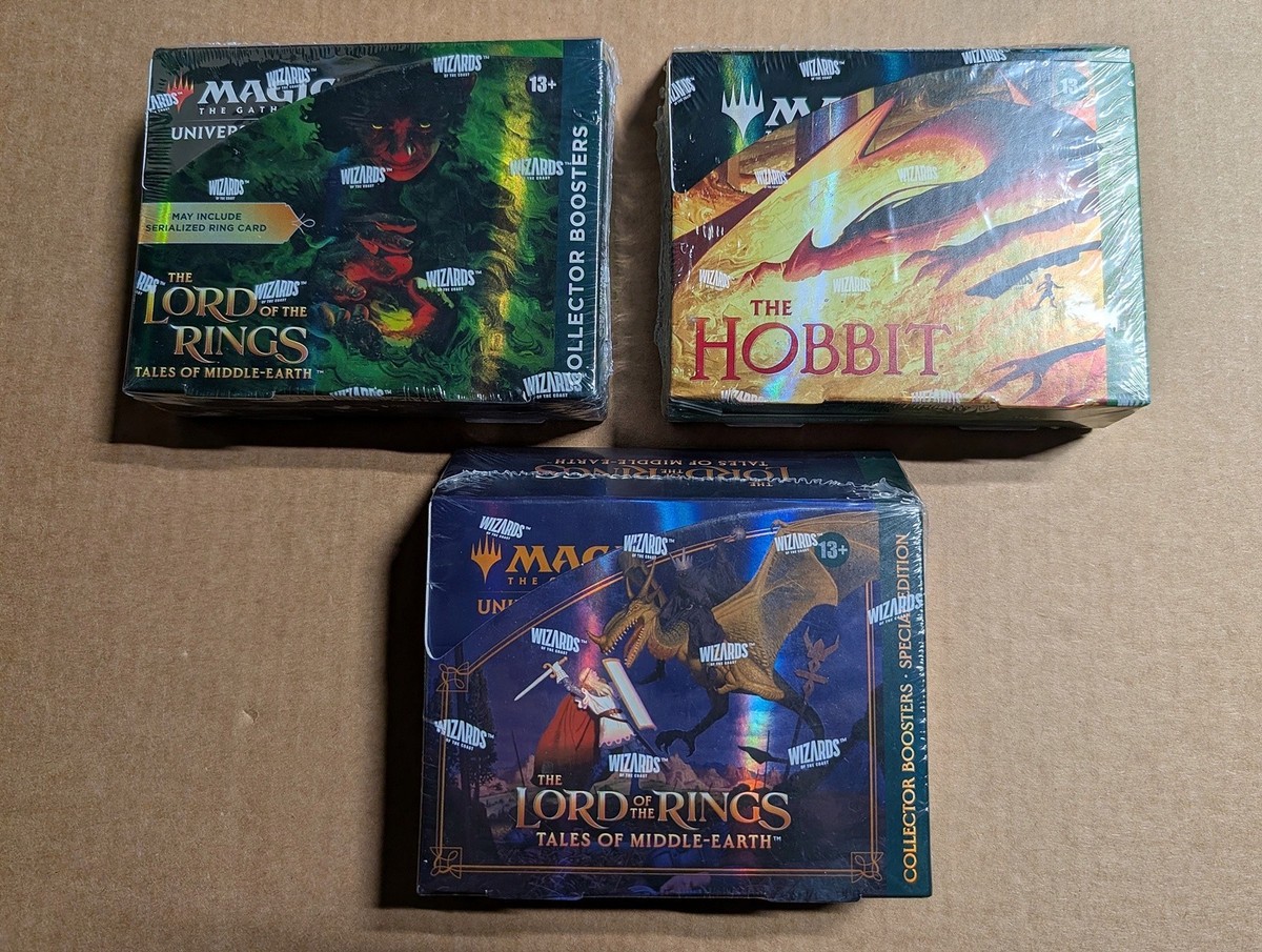 Lord of The Rings Holiday Hobbit Collector Booster Box Magic The