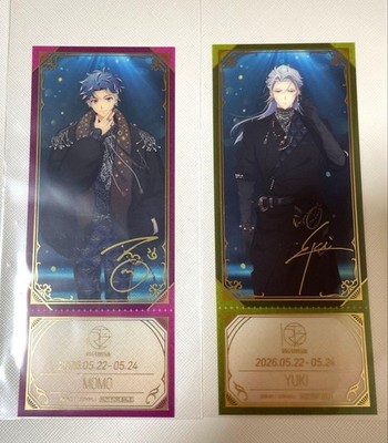 IDOLiSH7 Yuki Momo Re:Vale Expo Bonus Ticket Clear Card Collectible Japan/K