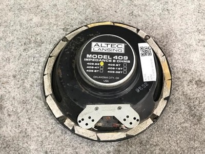 electro voice (ALTEC） EV 409-8E ペア 動作品 Electoro Voice 409-8E