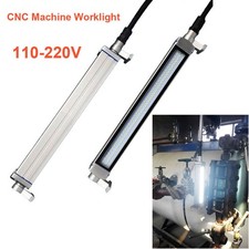 Luce LED bianca 6W 110-220V per tornio fresatura trapano macchina CNC lampada 6000K #A