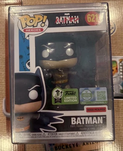 Funko Pop! Batman (Bat-Manga!) #621 with Protector DC LE ECCC Exclusive Sticker
