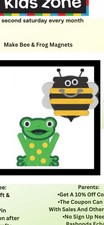 Bee Magnet JCPenny Kids Workshop Craft Kit