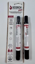 2 New Scorch Marker Pro Wood Burning Pens, Unused, Free Shipping
