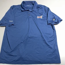 Sonic Drive In Fast Food Employee SS Polo Shirt Blue Brooks Brothers Sz XL