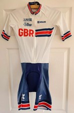 BRITISH CYCLING S/S SKINSUIT SIZE 3+ MENS KALAS BRAND NEW WITH TAGS BRAND NIBAG