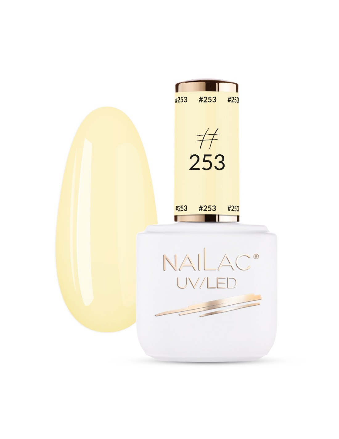 #253 Hybrid polish NaiLac 7ml