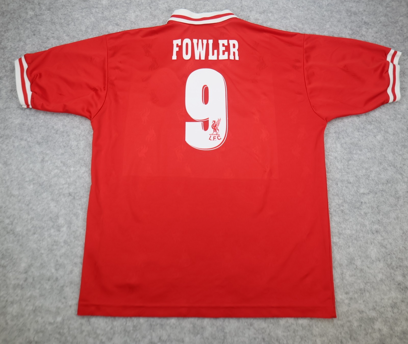 Vintage Liverpool Shirt Large Red Home Kit 1997 1999 Reebok Jersey 42/44 Fowler
