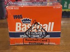 1985 Fleer Update Baseball Factory Set BBCE Sealed & Authenticated Coleman RC 💎 — photo 4
