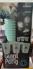 Wildside X-Ray Giant Glow Pong 12 Cups 2 Ball...