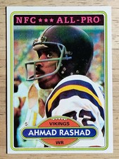 1980 Topps #467 Ahmad Rashad AP (NM)