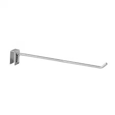 Econoco H12 Add On Hook 12, Chrome, 96Pk