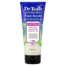 Foot Care Therapy, Foot Scrub with Pure Epsom Salt, 6 oz 170 g 