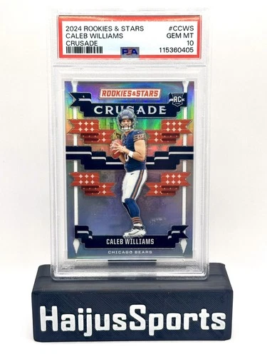 2024 Panini Rookies & Stars - Crusade Caleb Williams #C-CWS Silver (RC) PSA 10